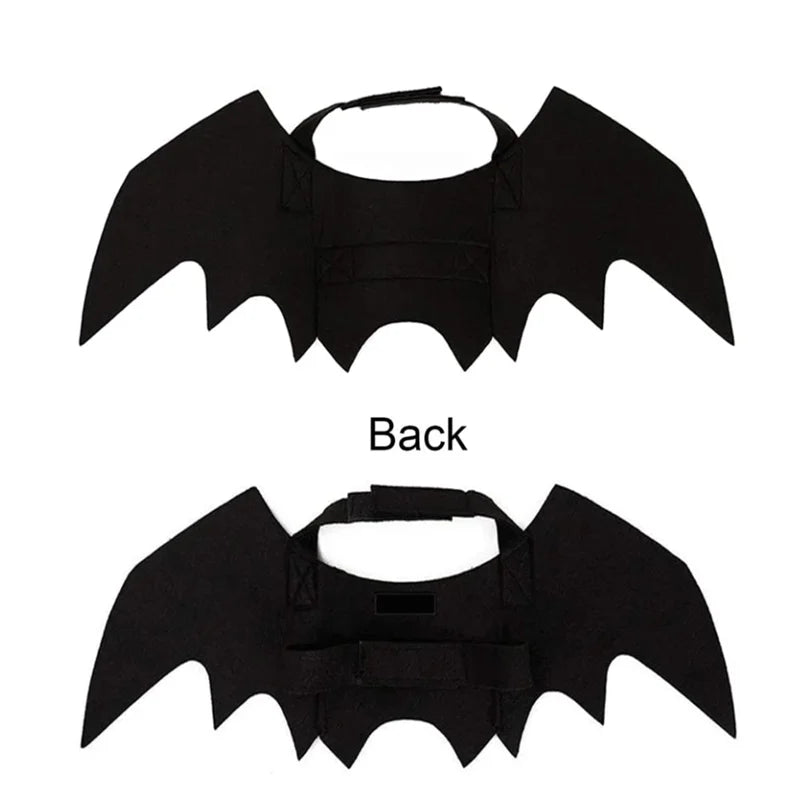 Bat Wings Costume for Cats & Dogs – Halloween Pet Costume & Party Accessory