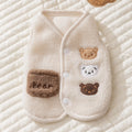 Warm Fleece Dog Jacket – Cozy Autumn & Winter Vest for Small Dogs & Cats
