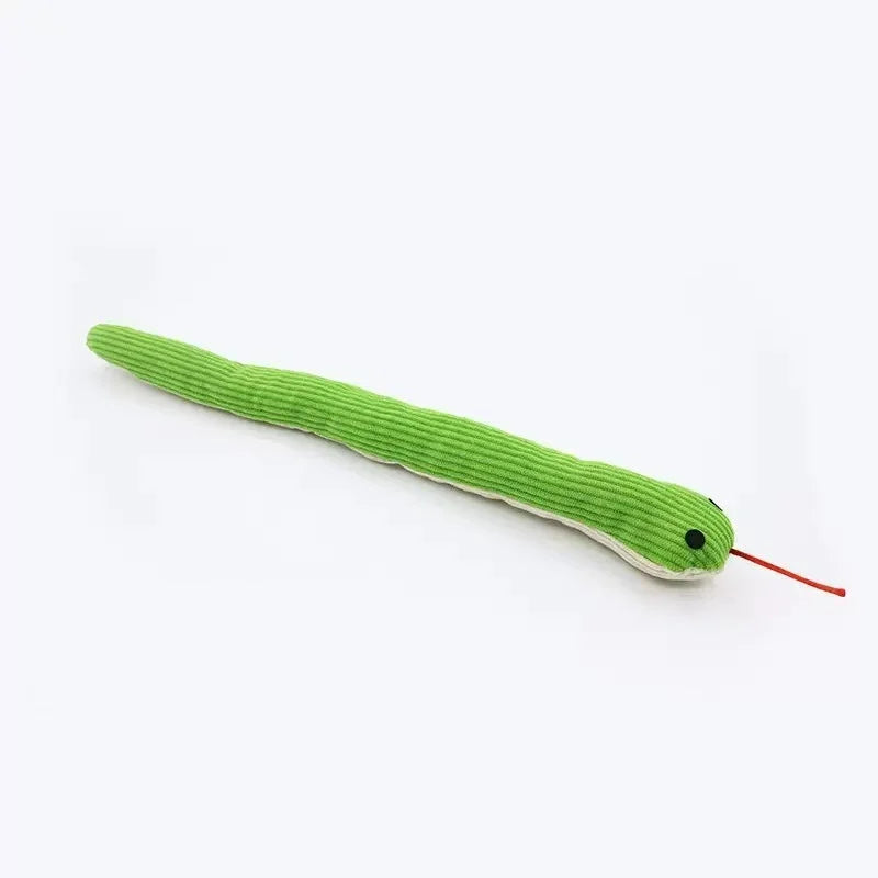 Interactive Snake Dog Toy – Squeaky Chew Toy for Dogs & Puppies