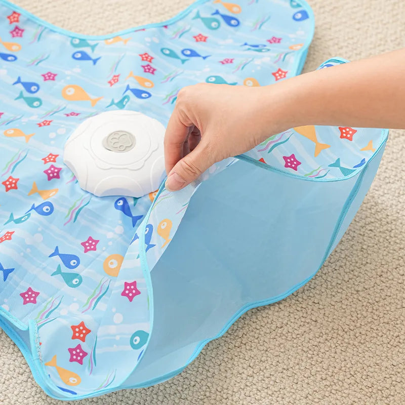 PurrHunt™ Interactive Cat Hunting Mat – Automatic Spinning Wheel & Self-Play Toy