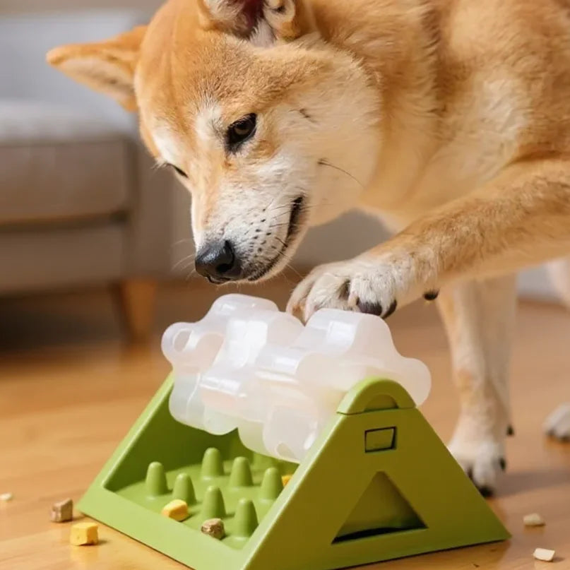 Interactive Dog Food Dispenser – Puzzle Feeder & Slow Feeding Toy