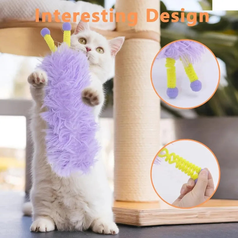 PurrJoy™ Catnip Plush Toy – Interactive Chew & Cuddle Cushion