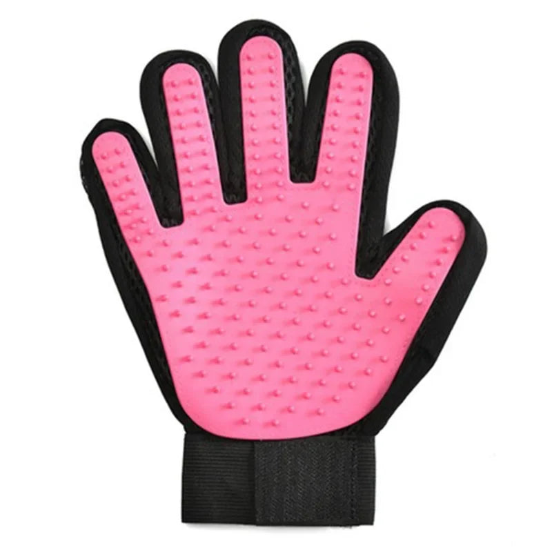 Pet Grooming Glove Soft, Efficient Pet Hair Remover Mitt Cat Accessories Pet Glove for Dogs Cats Pet Products Cat Supplies