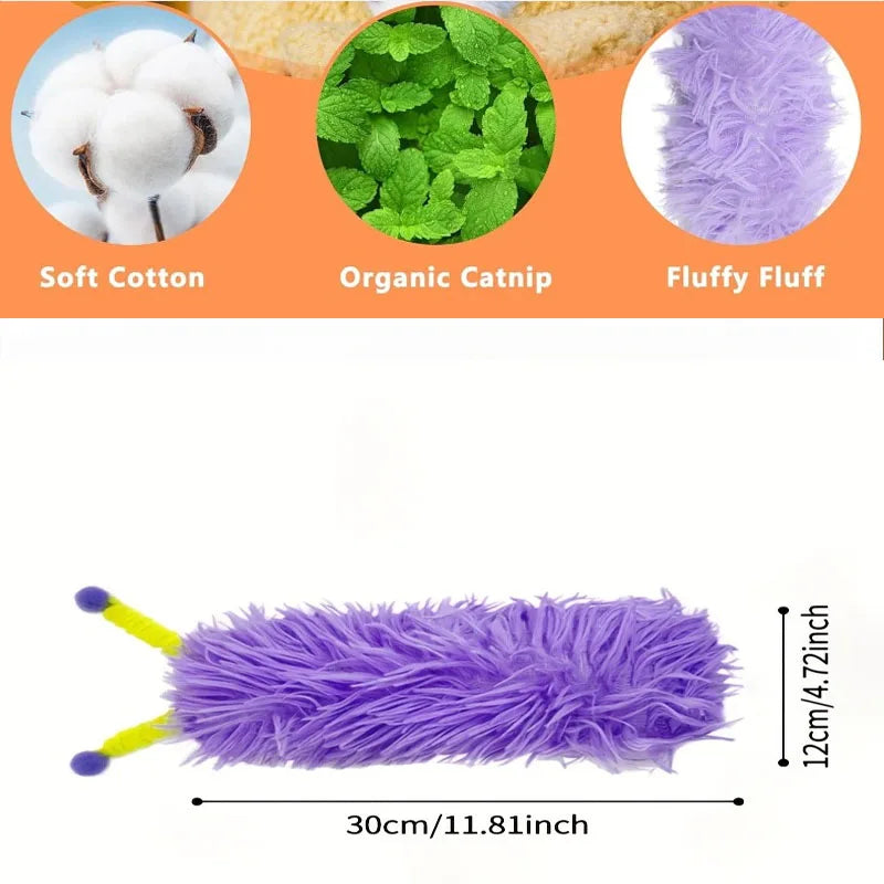 PurrJoy™ Catnip Plush Toy – Interactive Chew & Cuddle Cushion