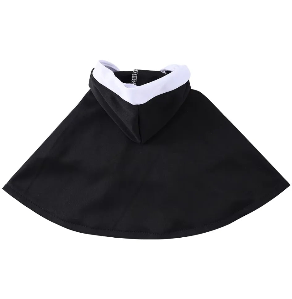 Funny Halloween Cat Cosplay Costumes Dress Up Party Kitten Jesus Nun Clothes for Small Medium Dogs Cats Puppy Pet Accessories