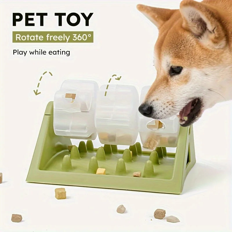 Interactive Dog Food Dispenser – Puzzle Feeder & Slow Feeding Toy
