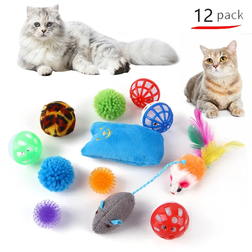 PurrHide™ Foldable Cat Tunnel – Interactive Mouse Toy & Play Tent for Cats & Kittens
