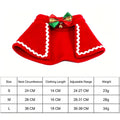 Santa Hat Pet Costume – Cute Christmas & Halloween Accessories for Cats, Dogs & Puppies