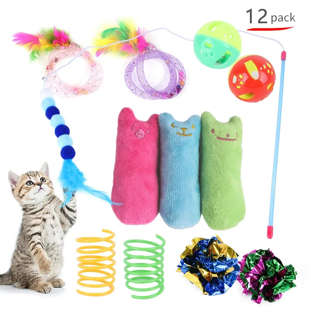 PurrHide™ Foldable Cat Tunnel – Interactive Mouse Toy & Play Tent for Cats & Kittens