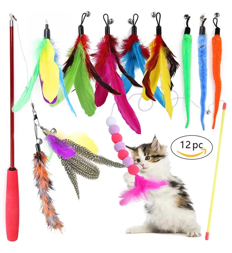 PurrHide™ Foldable Cat Tunnel – Interactive Mouse Toy & Play Tent for Cats & Kittens