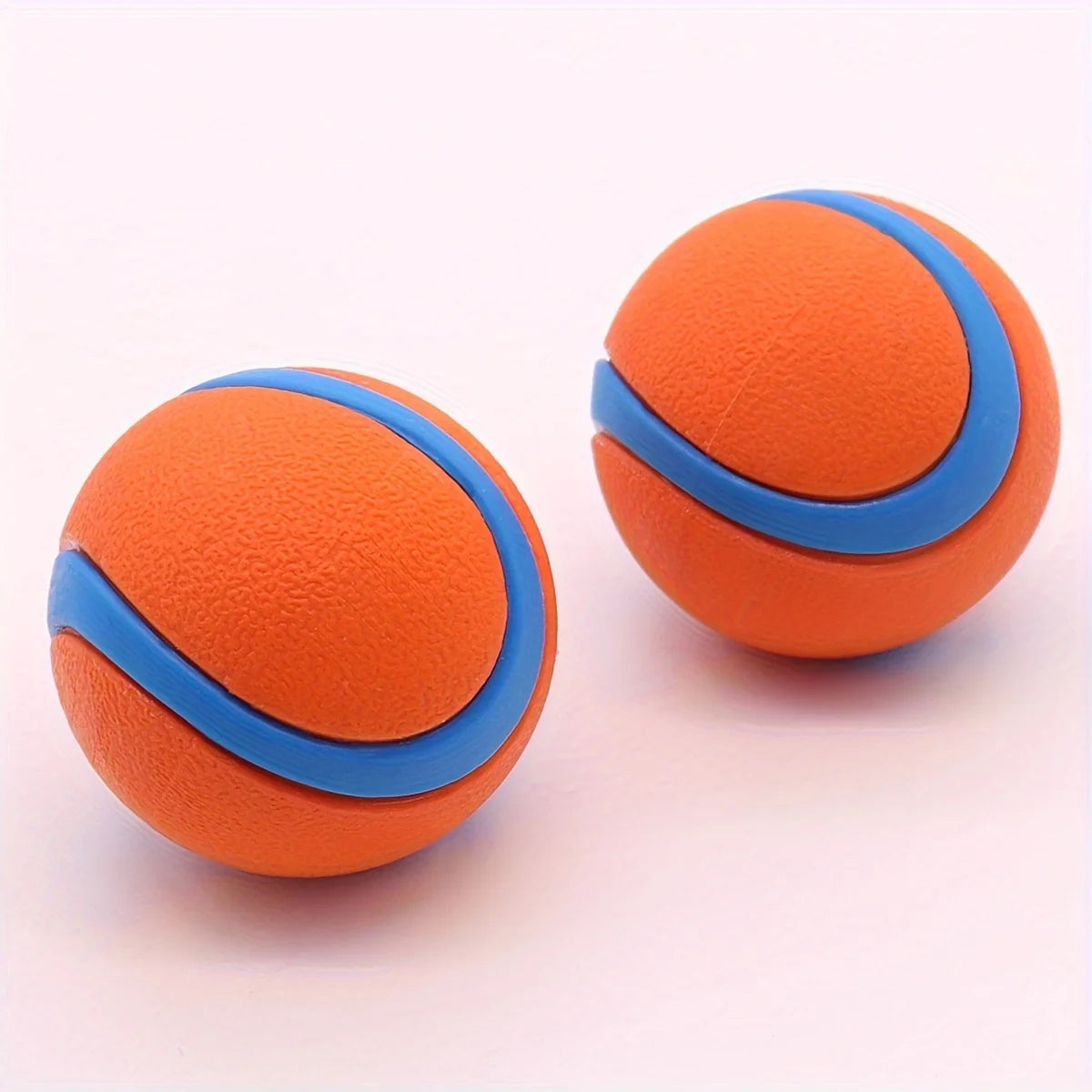 Durable Silicone Dog Chew Ball - Interactive Pet Toy for Medium Breeds, Teeth Cleaning & Play Fun, Dog Toy