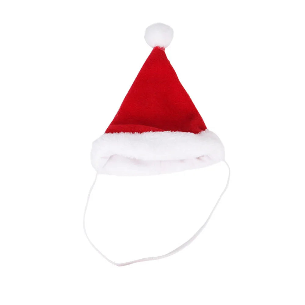Santa Hat Pet Costume – Cute Christmas & Halloween Accessories for Cats, Dogs & Puppies