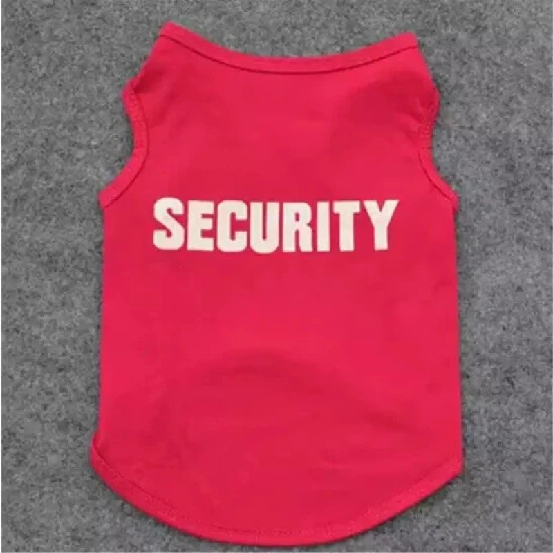 Lightweight Summer Dog Vest – Breathable Pet T-Shirt for Small Dogs & Cats