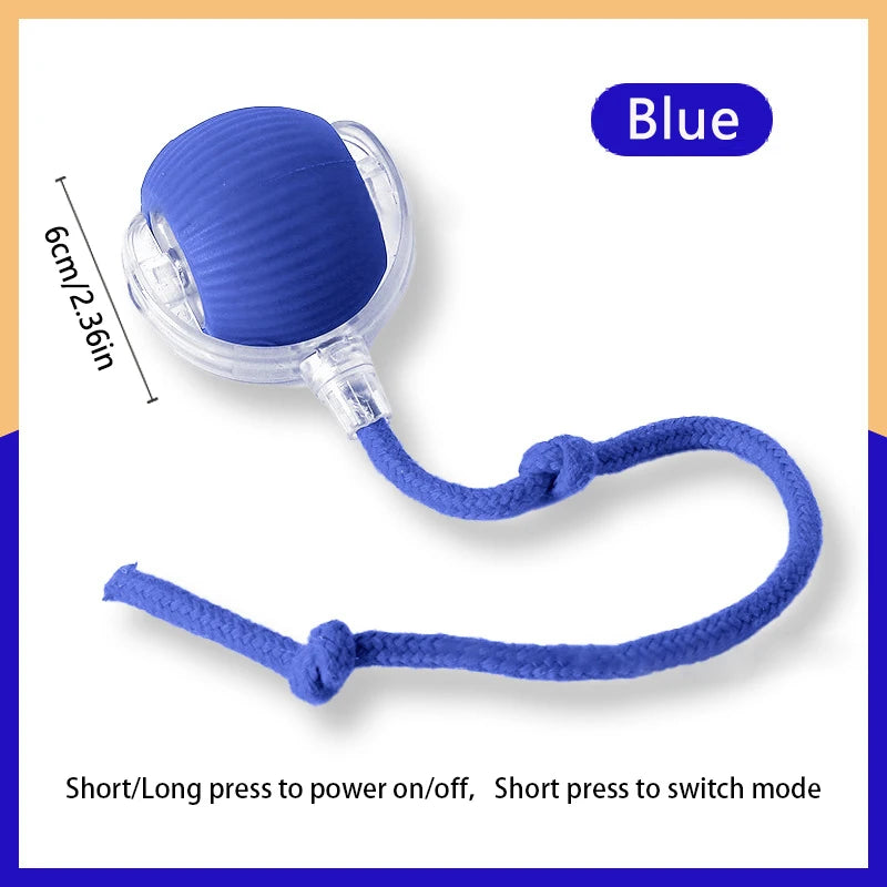 PurrRoll™ Smart Cat Ball – Automatic Interactive USB Rechargeable Toy