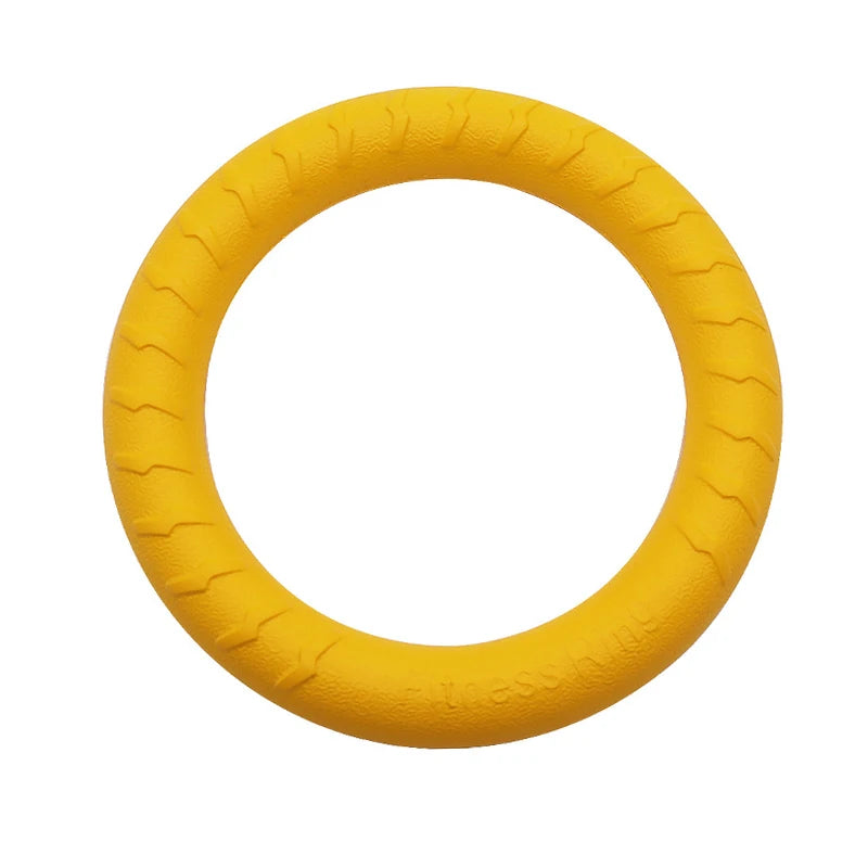 EVA Flying Disc Dog Toy – Durable Interactive Training & Fetch Ring for Dogs