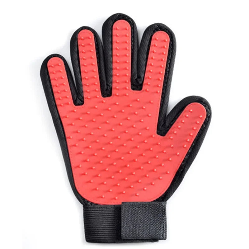 Pet Grooming Glove Soft, Efficient Pet Hair Remover Mitt Cat Accessories Pet Glove for Dogs Cats Pet Products Cat Supplies