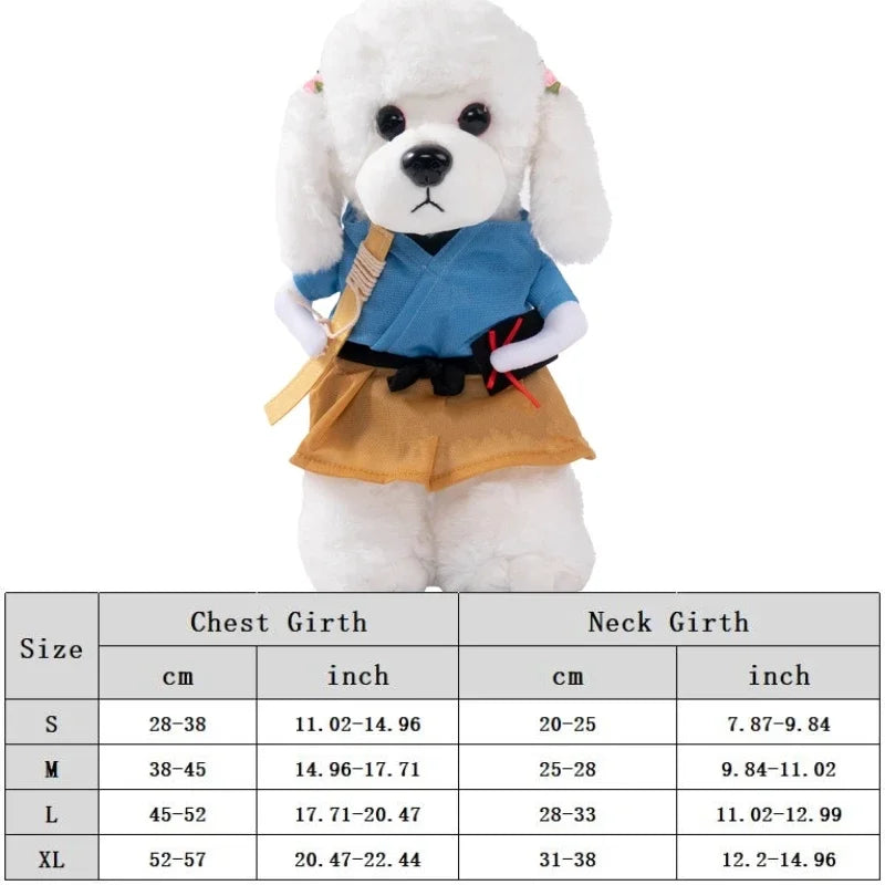 Funny Halloween Pet Costume – Adorable Adjustable Cosplay Outfit for Small & Medium Dogs & Cats