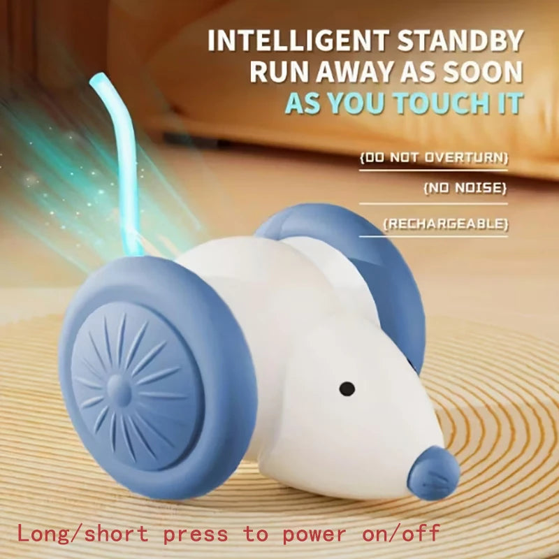 PurrRoll™ Smart Cat Ball – Automatic Interactive USB Rechargeable Toy