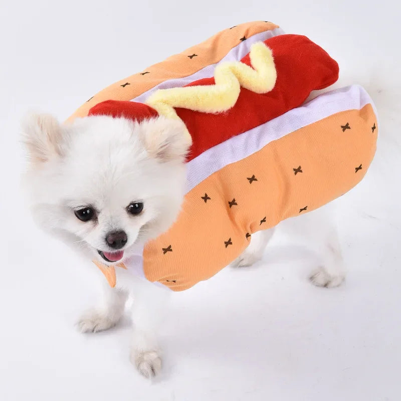 Funny Halloween Pet Costume – Adorable Adjustable Cosplay Outfit for Small & Medium Dogs & Cats
