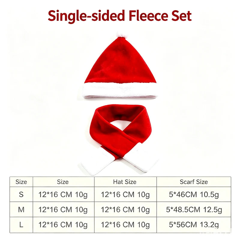 Santa Hat Pet Costume – Cute Christmas & Halloween Accessories for Cats, Dogs & Puppies
