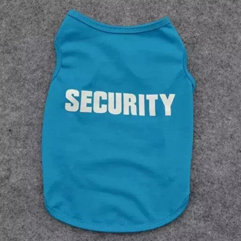 Lightweight Summer Dog Vest – Breathable Pet T-Shirt for Small Dogs & Cats