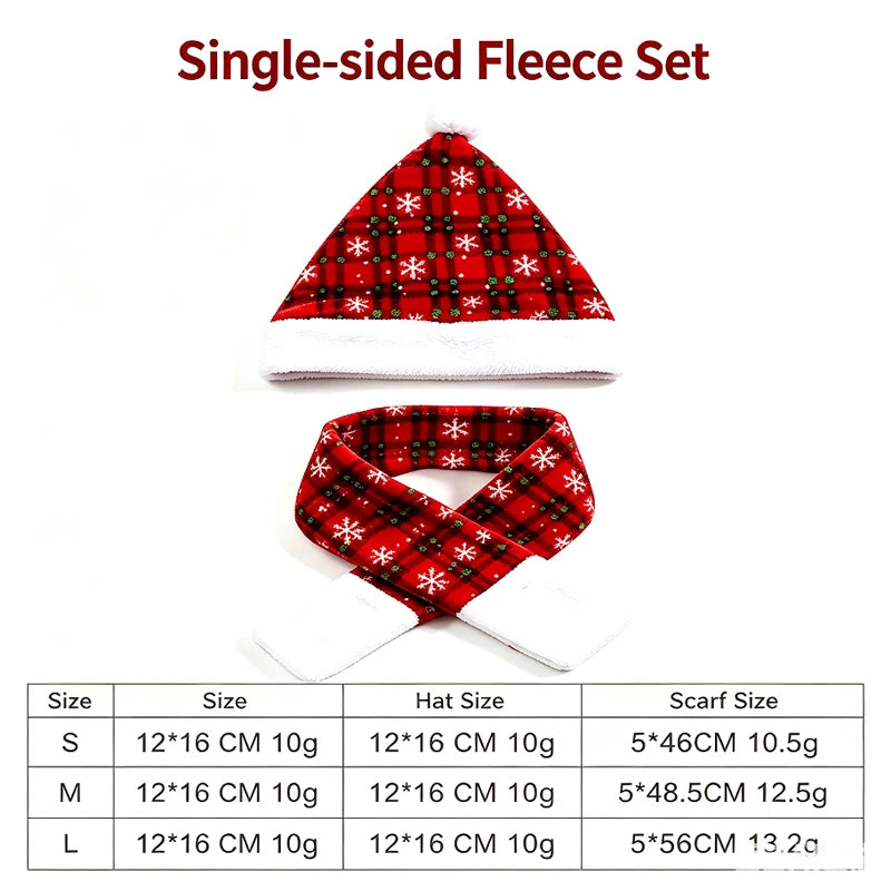 Santa Hat Pet Costume – Cute Christmas & Halloween Accessories for Cats, Dogs & Puppies