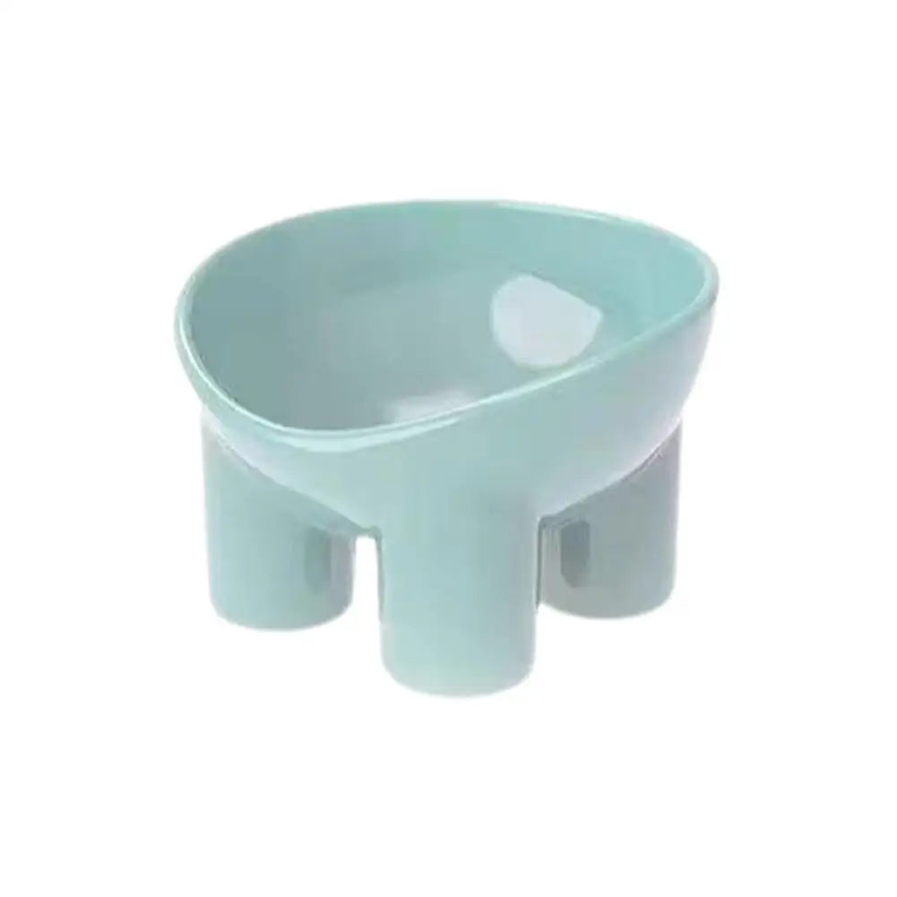 PurrElevate™ Raised Cat Bowls – Angled Food & Water Feeder for Indoor Cats