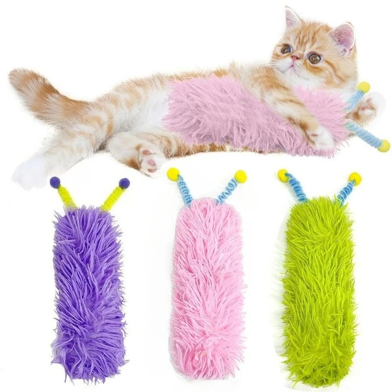 PurrJoy™ Catnip Plush Toy – Interactive Chew & Cuddle Cushion