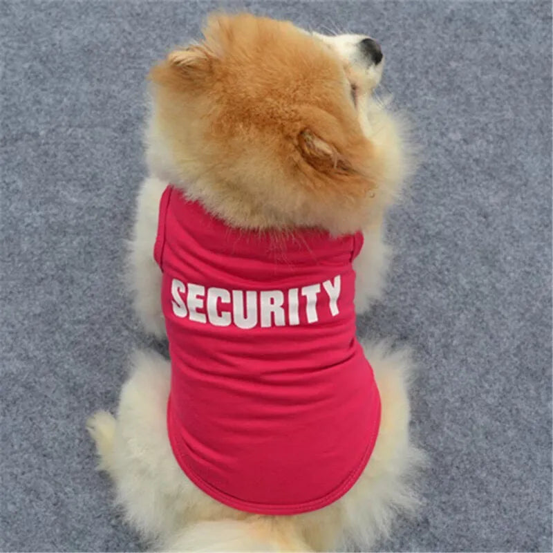 Lightweight Summer Dog Vest – Breathable Pet T-Shirt for Small Dogs & Cats