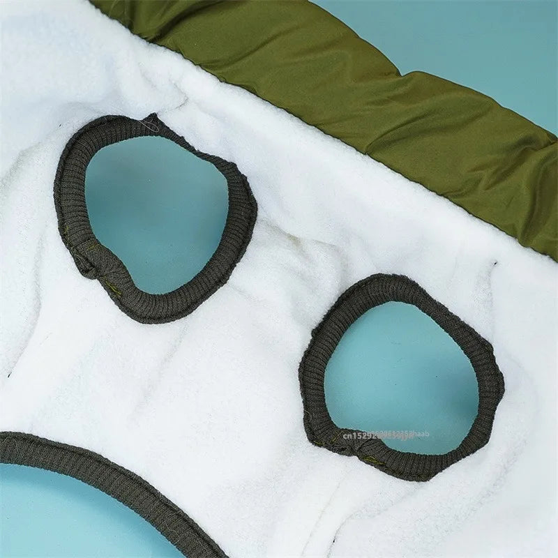 Waterproof Dog Coat with Harness – Warm Winter Vest for Small & Large Dogs