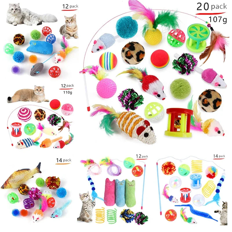 PurrHide™ Foldable Cat Tunnel – Interactive Mouse Toy & Play Tent for Cats & Kittens