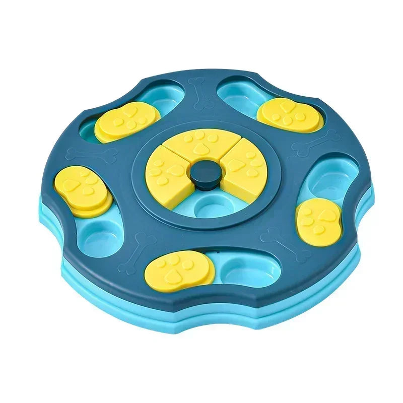 Interactive Dog Puzzle Feeder – Slow Food & IQ Training Toy for Dogs & Cats