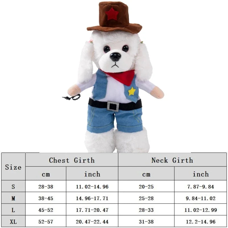 Funny Halloween Pet Costume – Adorable Adjustable Cosplay Outfit for Small & Medium Dogs & Cats